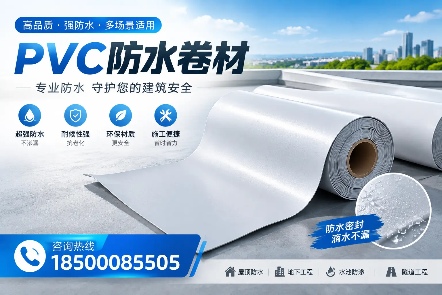 PVC防水卷材的市场竞争分析，甘孜品牌选择参考